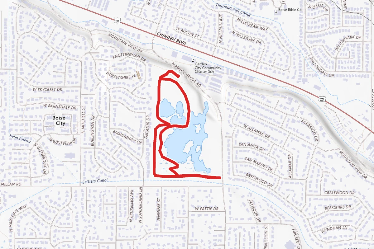 Hyatt Hidden Lakes Reserve Loop