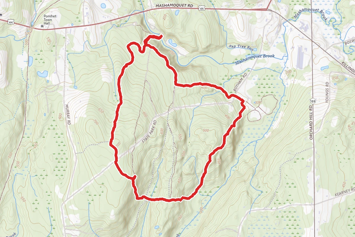 Mashamoquet Brook Trail