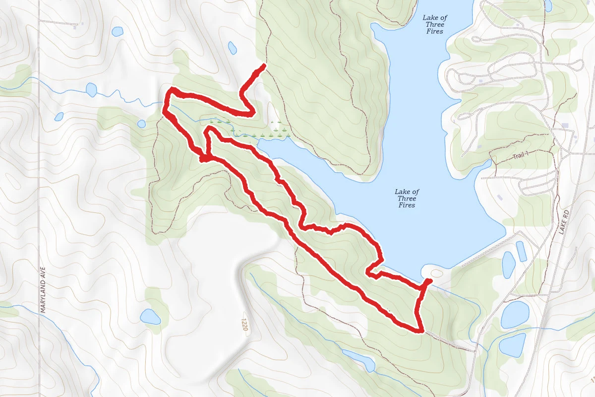 Lake of Three Fires Loop