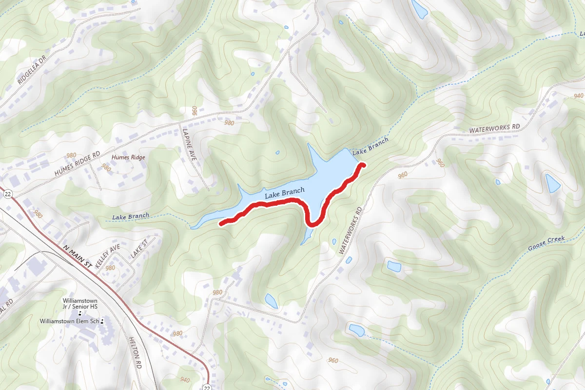 J.B. Miller Park Trail