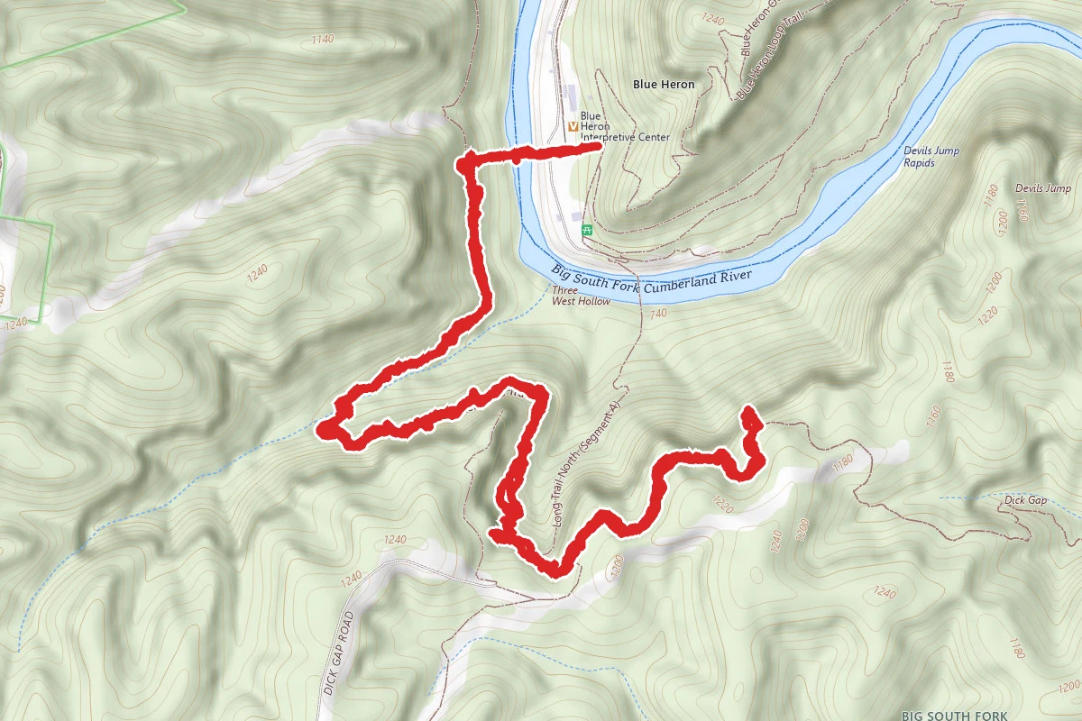 Catawba Overlook via Kentucky Trail