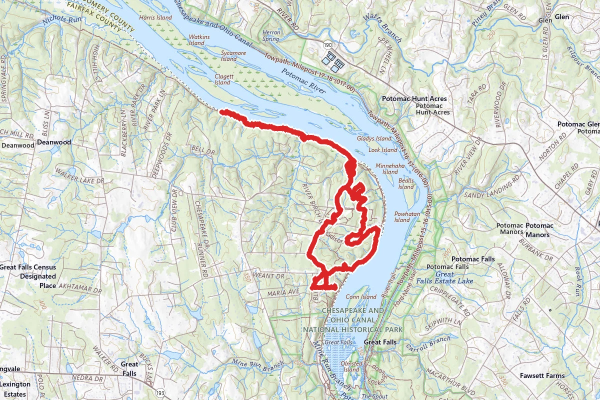 Madison Escape, Potomac Heritage and Bootlegger Trail