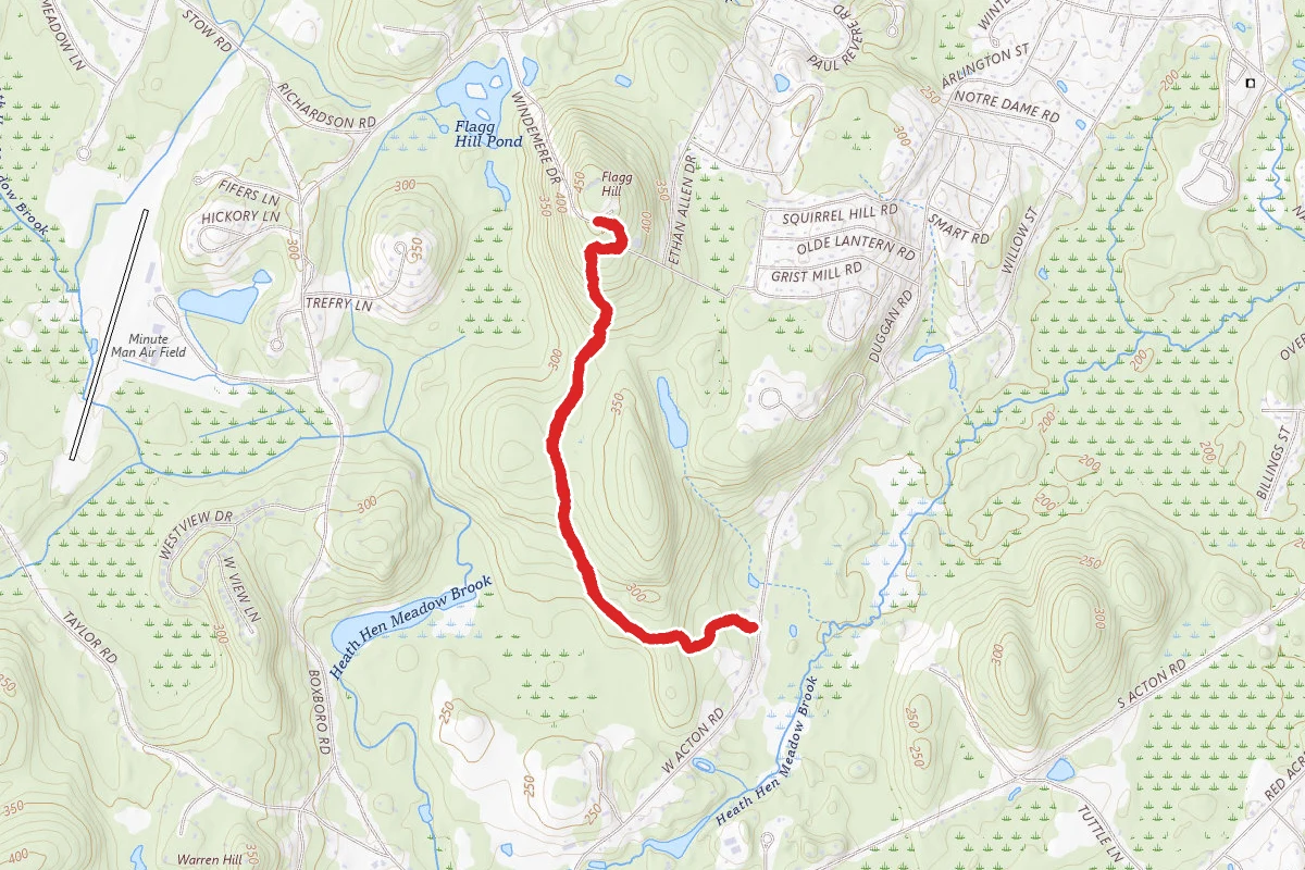 Flagg Hill White Trail