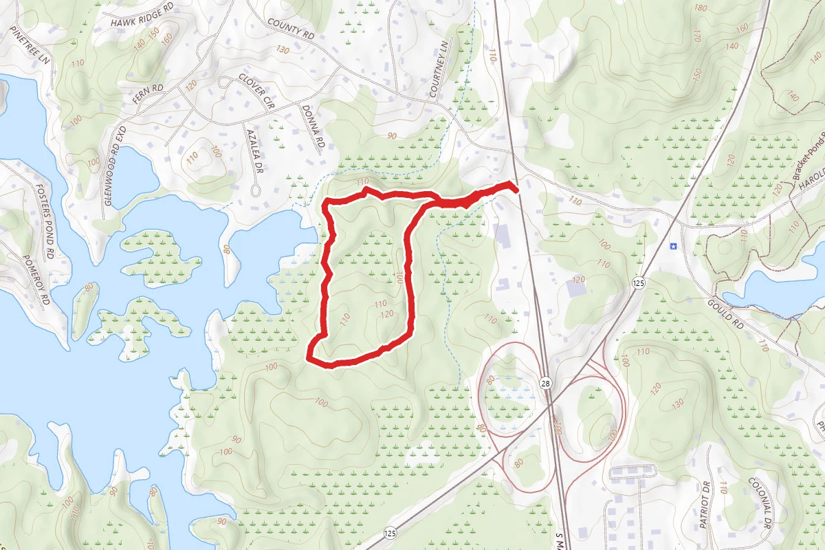 High Trail to Zack's Way Loop