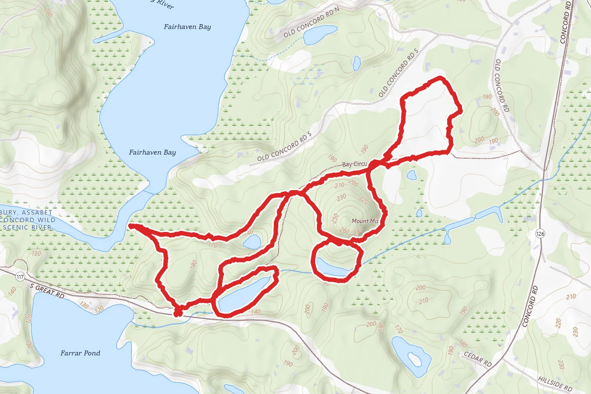 Kettlehole and Bay Circuit Mount Misery Loop