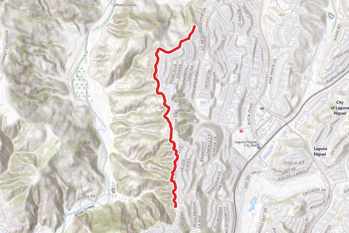 Aliso Summit Trail