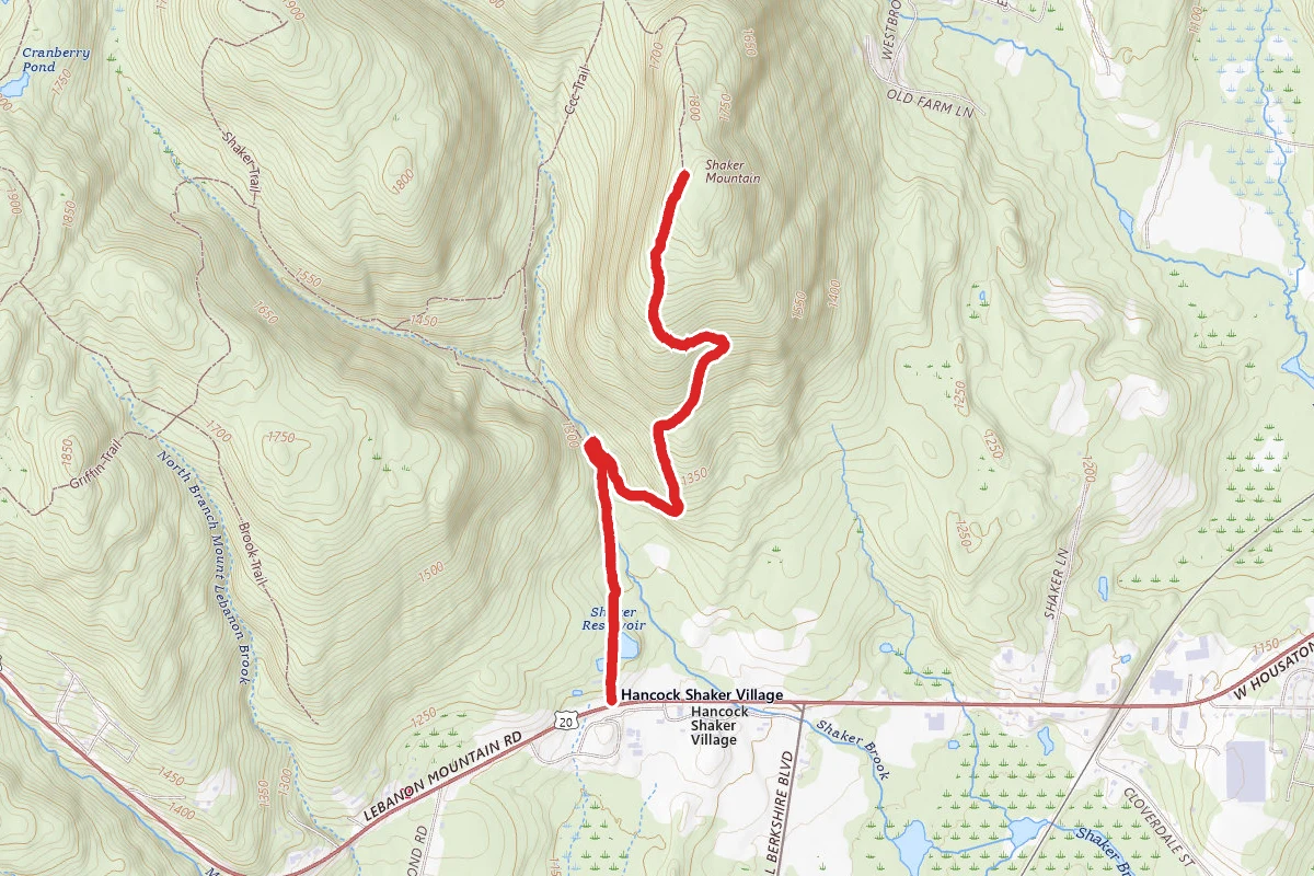 Shaker Mountain (Short Option)