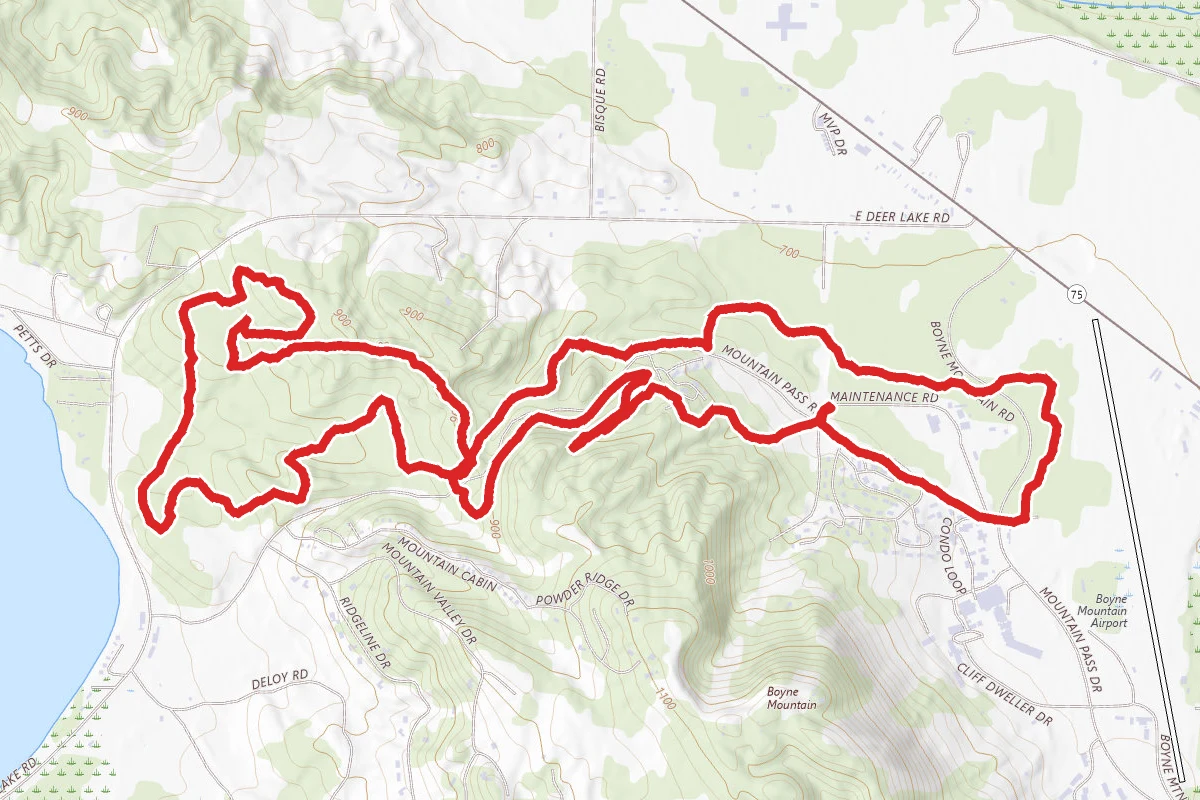 Boyne Mountain Bike Trails