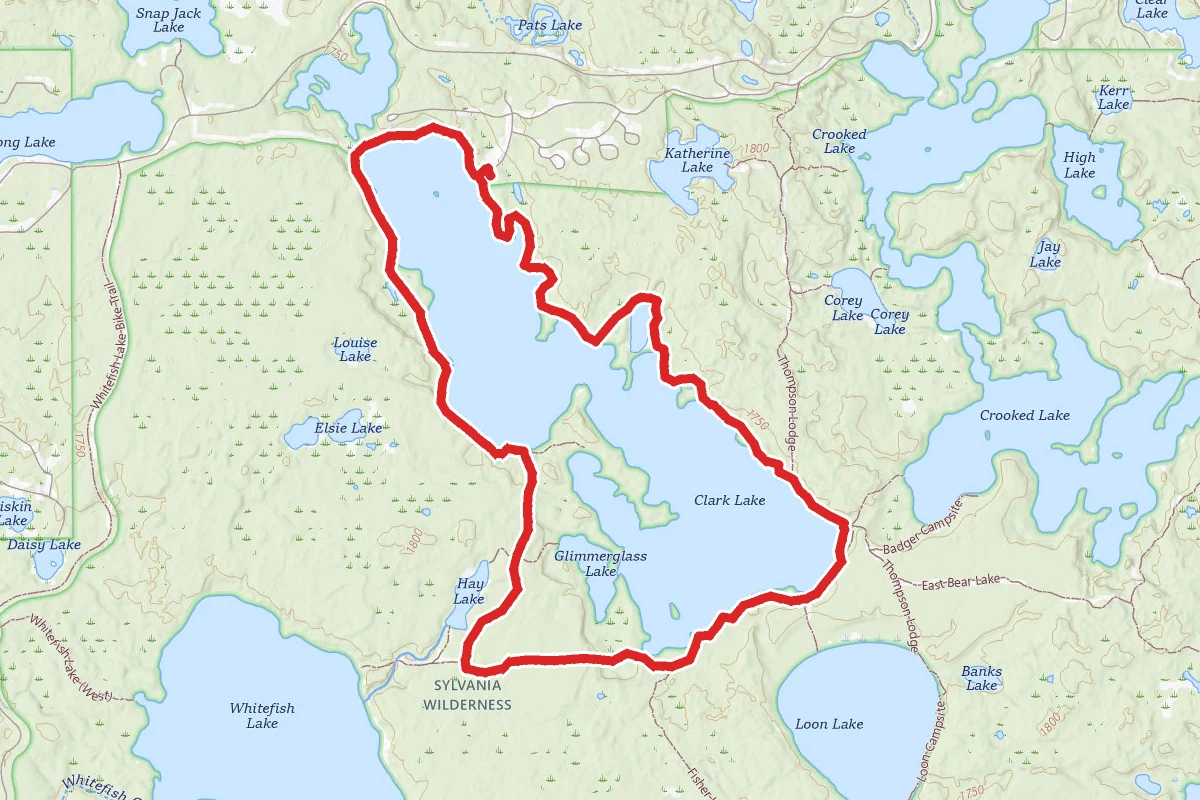 Clark Lake Trail