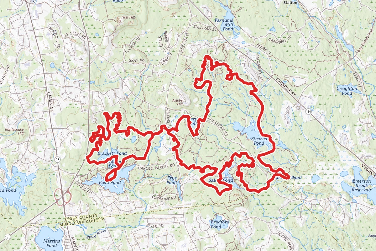 Harold Parker Loop Trail