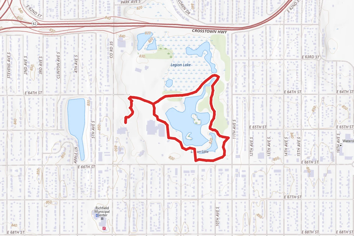 Veterans Memorial Park Loop