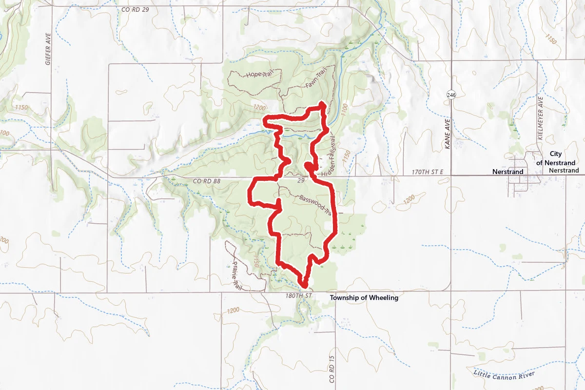 Fox, Big Woods, Maple and Beaver Trail Loop