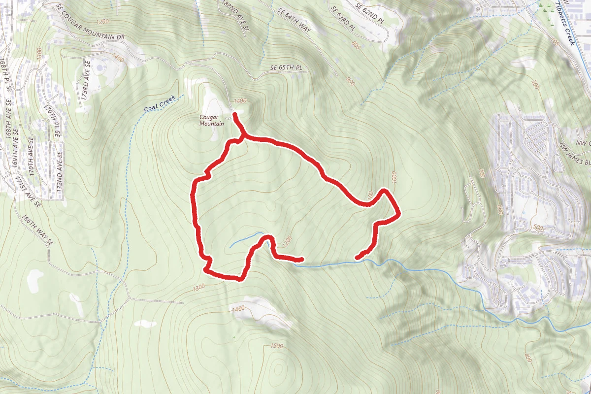 Shangrila, Anti-Aircraft Ridge Loop Trail