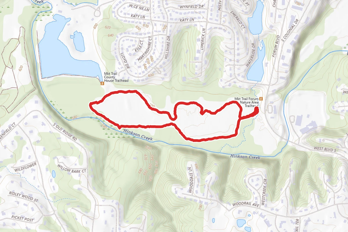 Forum Nature Area Lake Trail
