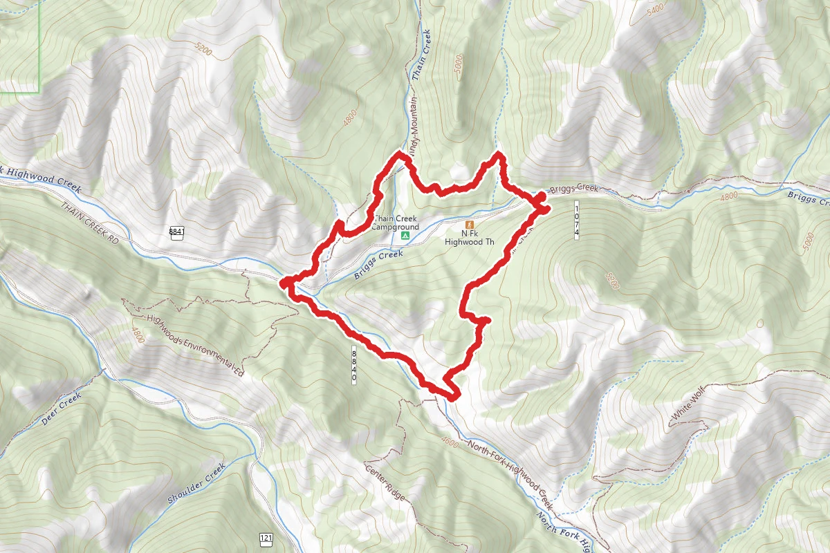 Thain Creek Campground