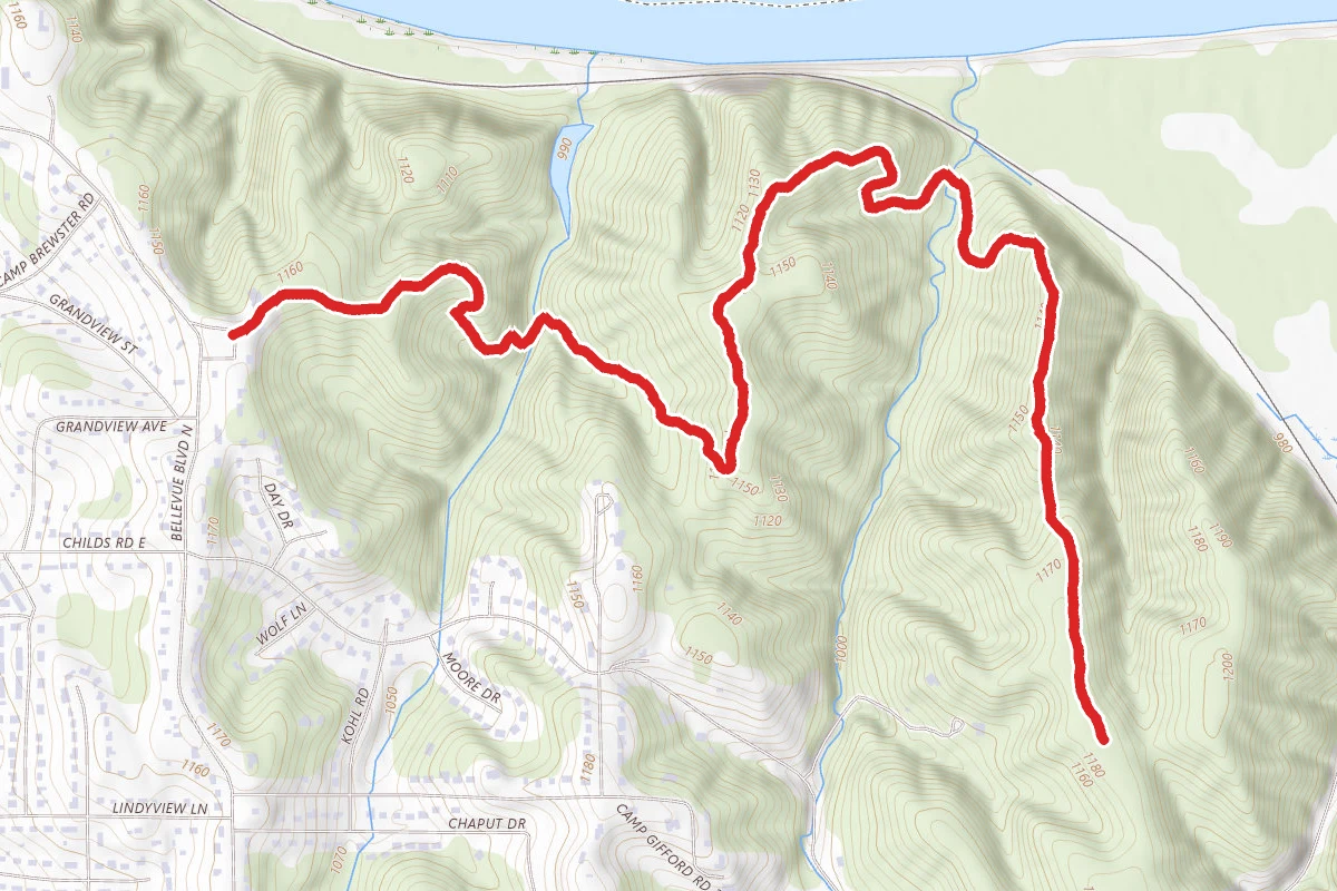 Linden, Hawthorne and Oak Trail