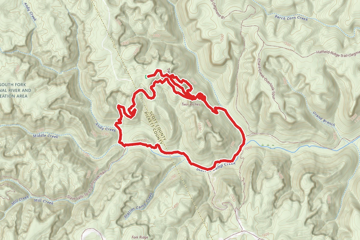 Twin Arches Loop Trail