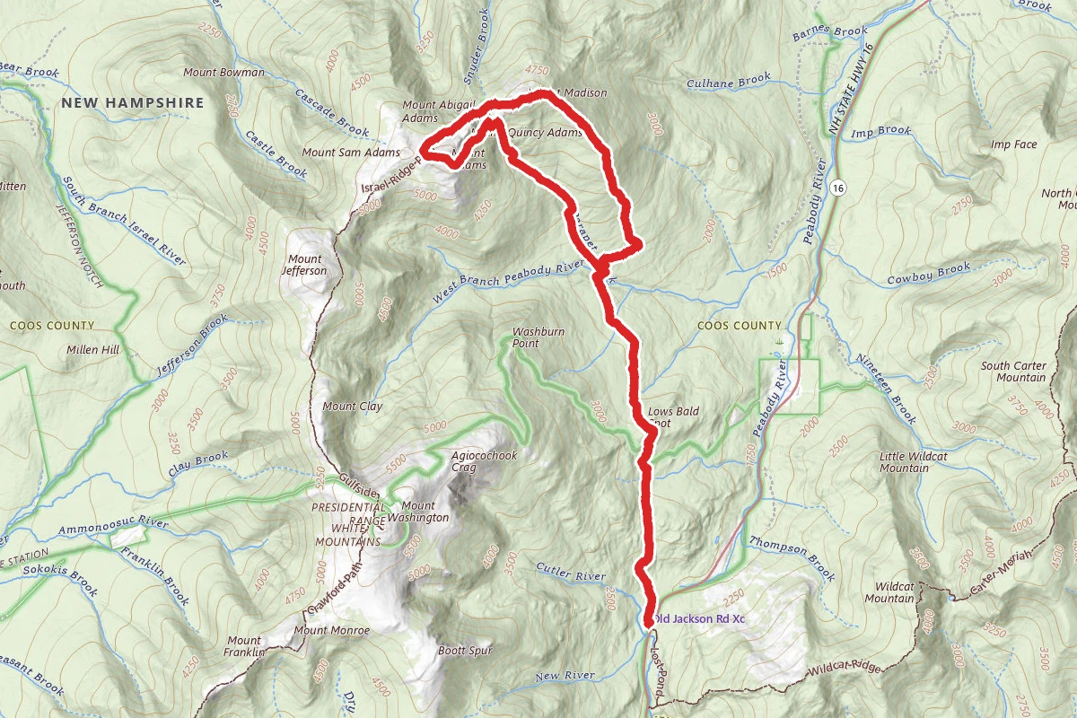 The Northern Presidentials via Appalachian Trail