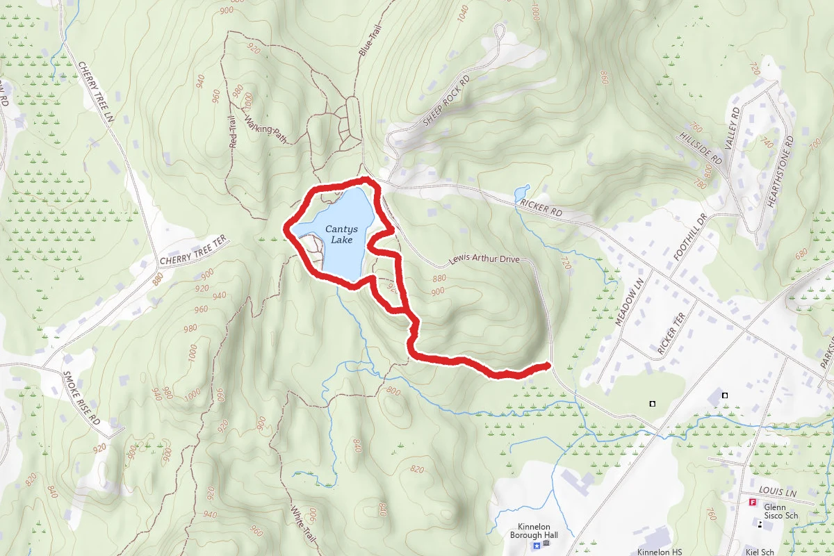 Cantys Lake Loop Trail
