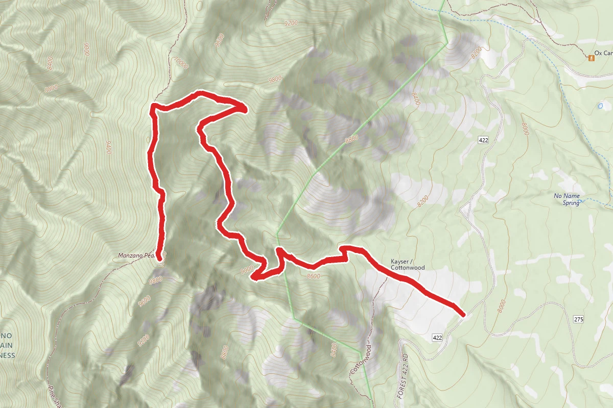 Manzano Peak Trail