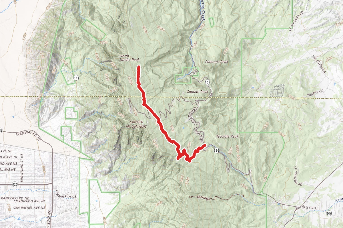 Tree Spring to 10-K Trail