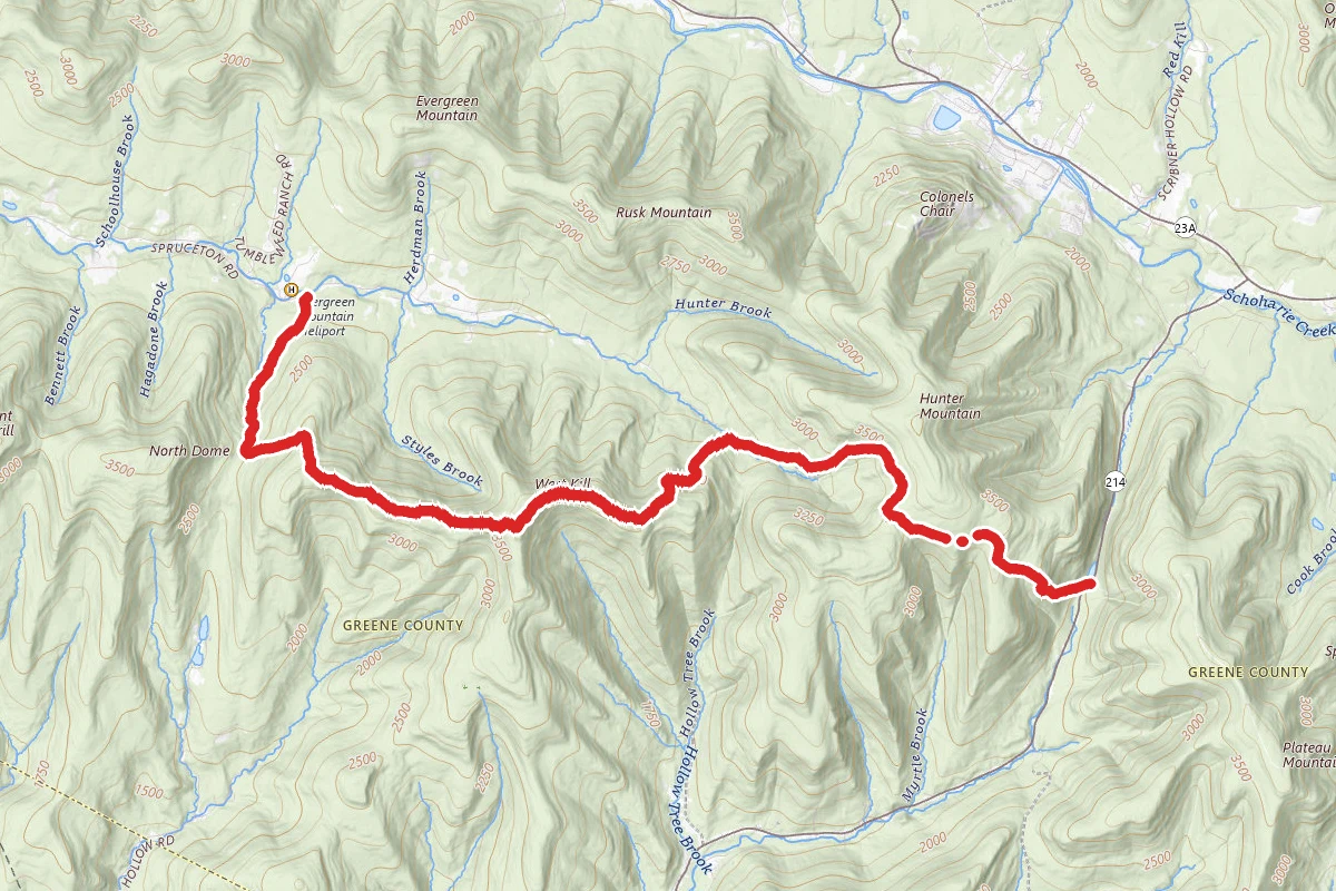 Devil's Path Red Trail