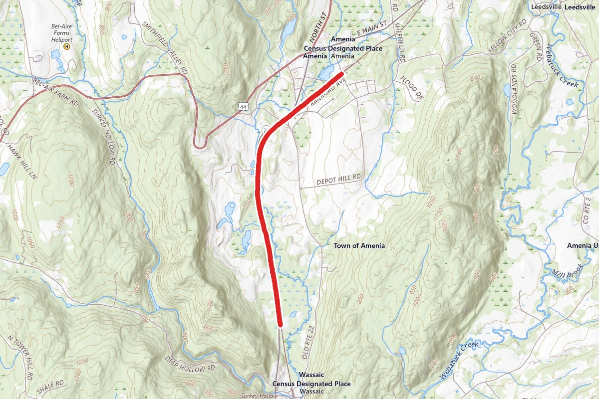 Harlem Valley Rail Trail - Wassaic to Amenia