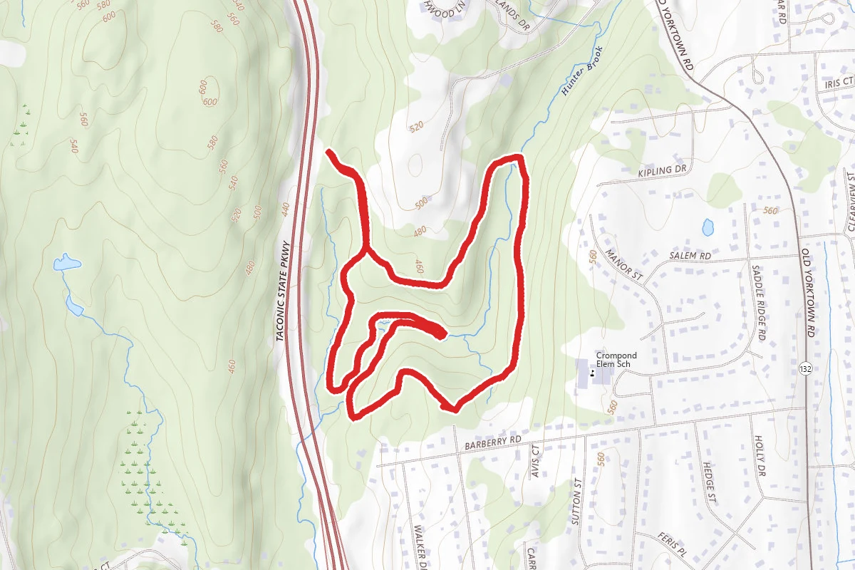 Woodlands Legacy Hunter Brook Loop Trail