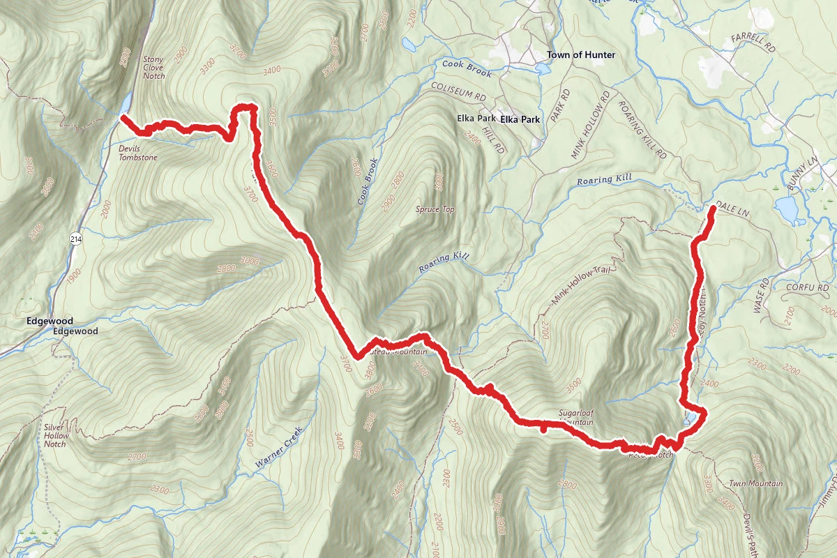 Plateau and Sugarloaf Traverse