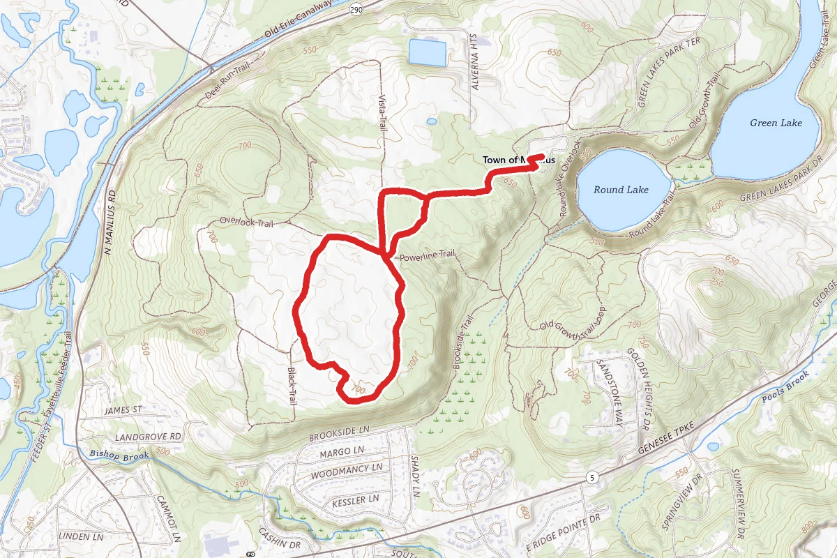 Rolling Hills and Vista Trail Loop