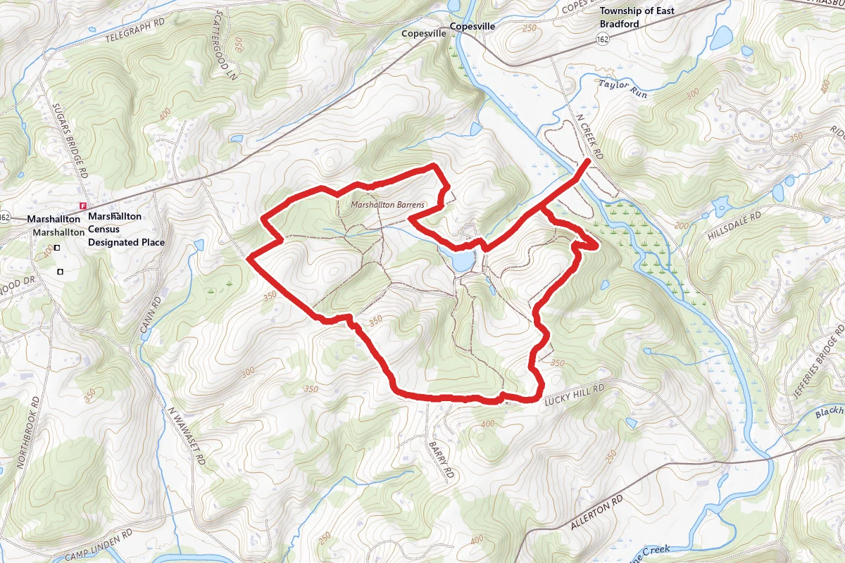 Stroud Preserve Red Trail