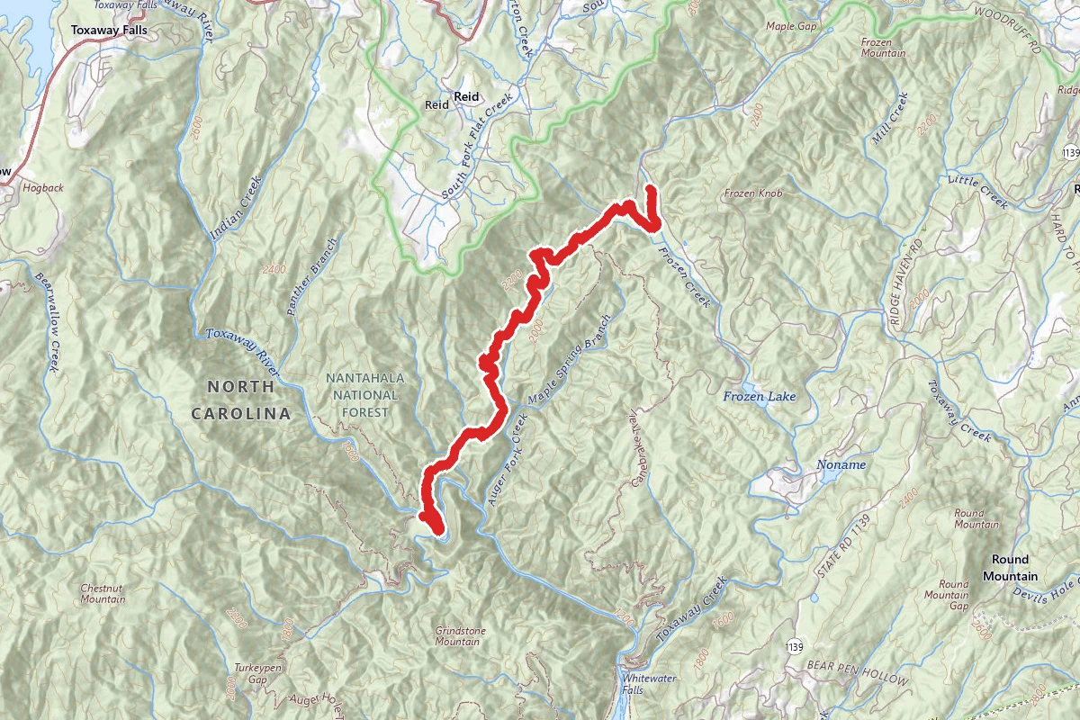 Auger Hole Trail