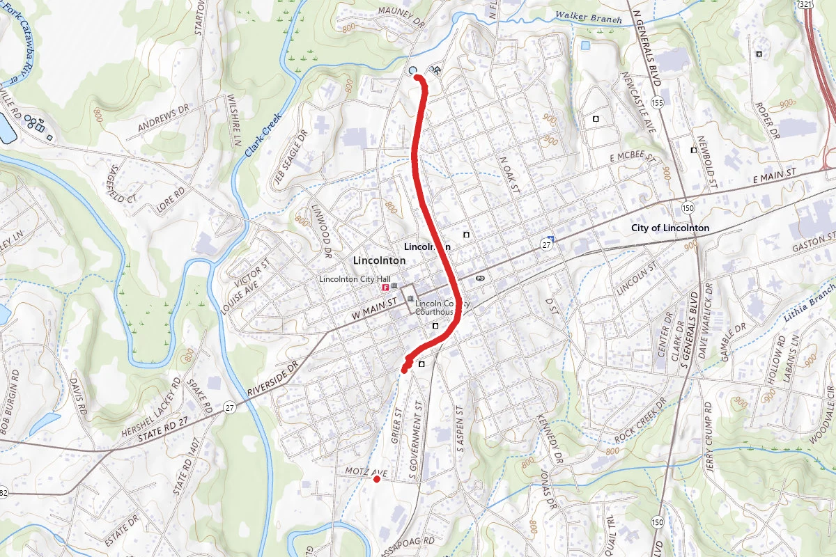 Marcia H Cloninger Rail-Trail