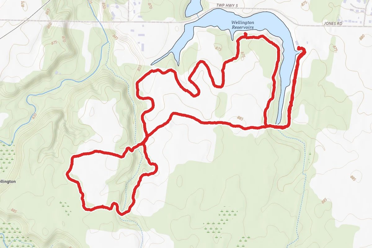 Wellington Reservoir Loop