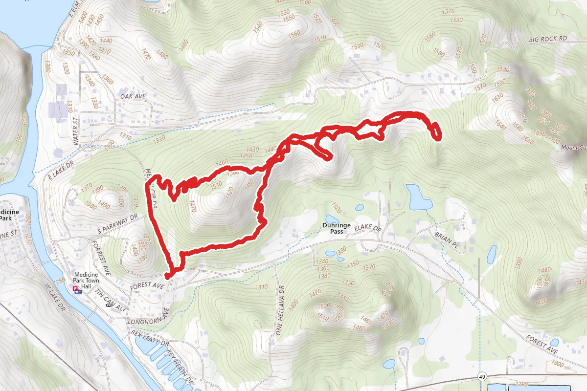Medicine Park Black Trail Loop
