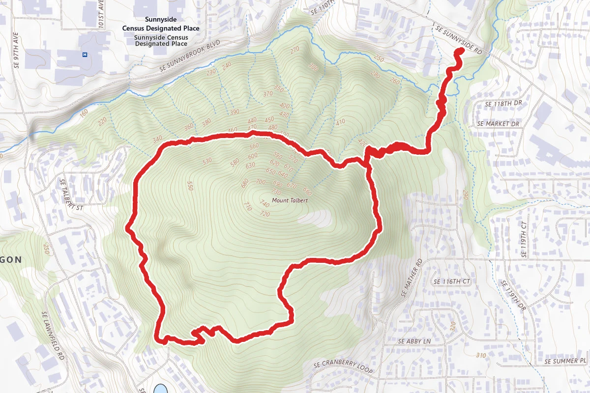Park Loop Trail via Sunnyside Road Trail