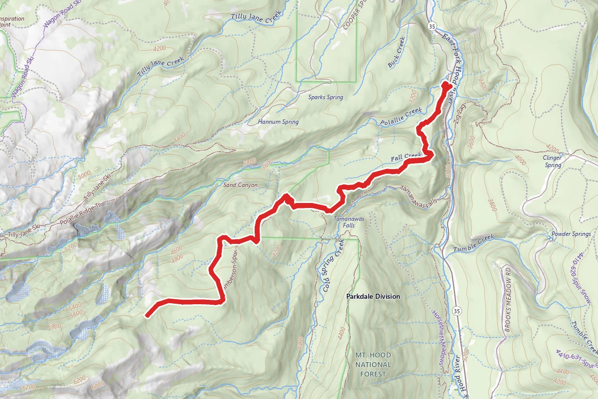 Lamberson Butte Spur Trail