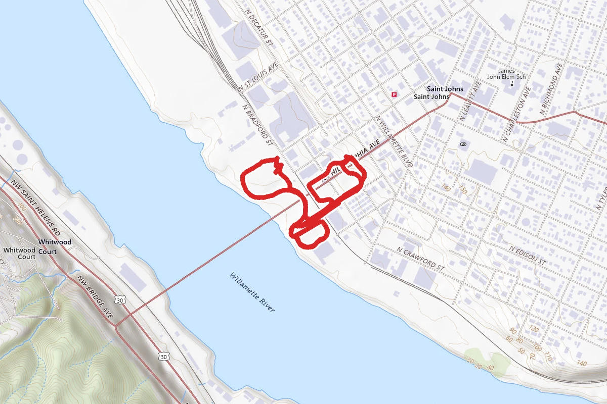 Cathedral Park Loop