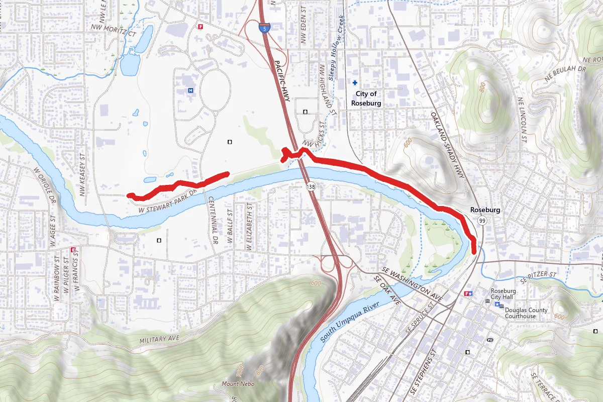 South Umpqua Riverfront Trail