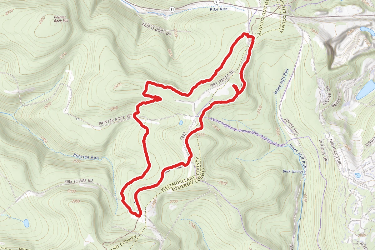 Roaring Run Ramble Trail