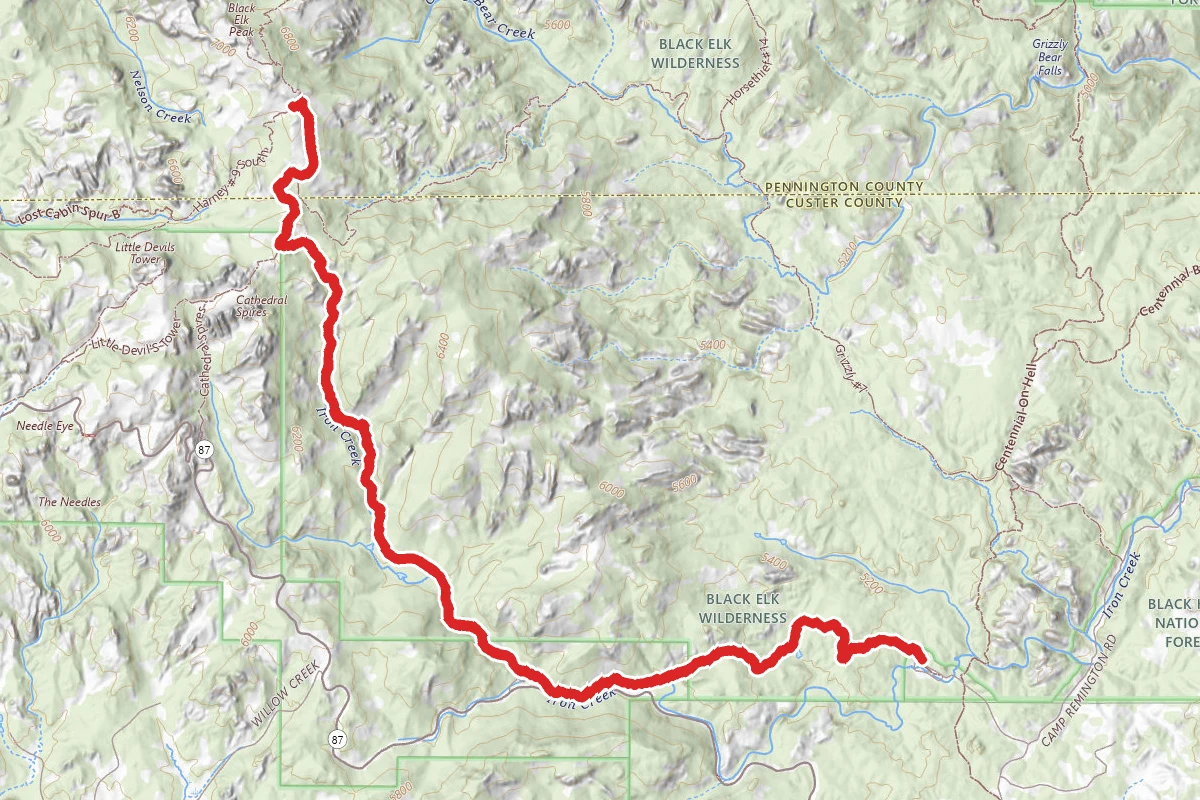 Norbeck Trail