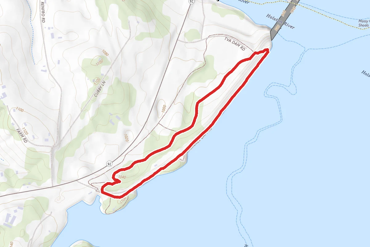 Cherokee Dam Loop Trail
