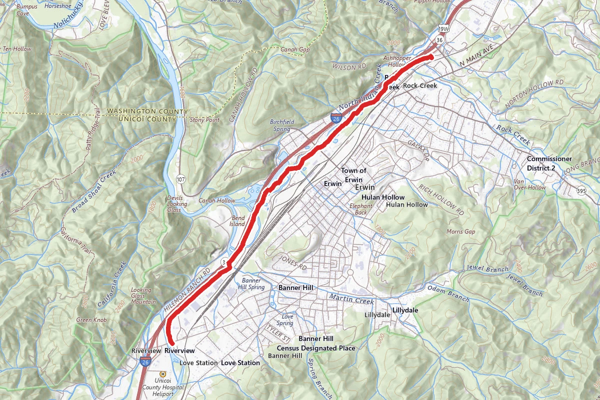 Erwin Linear Trail