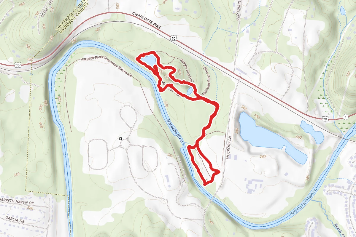 Hidden Lake Double Loop
