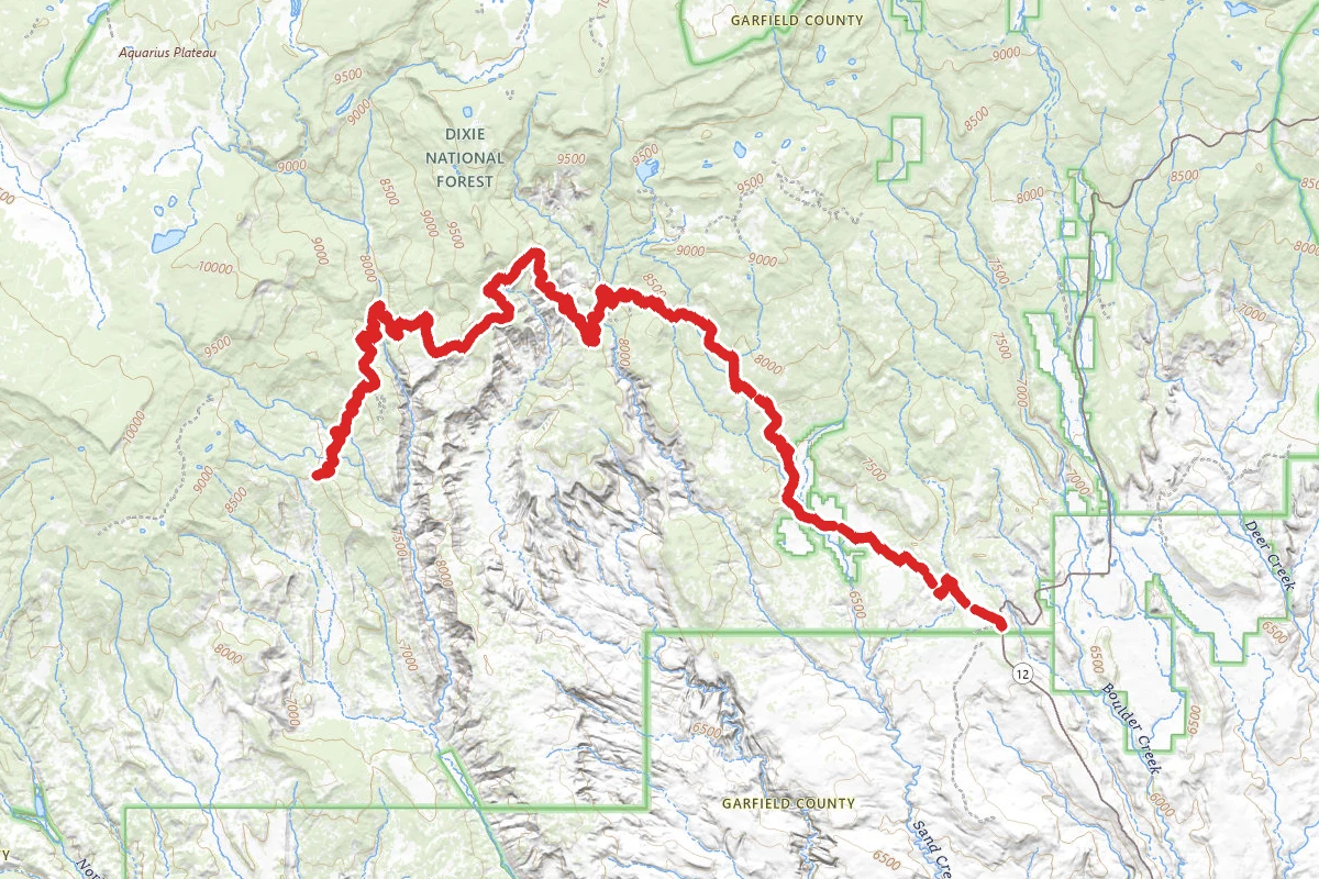 Hells Backbone OHV Trail