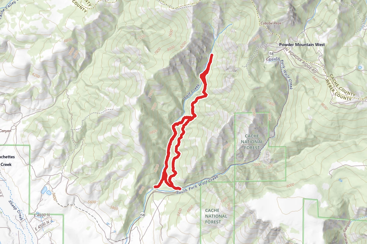 Wolf Creek Canyon Trail