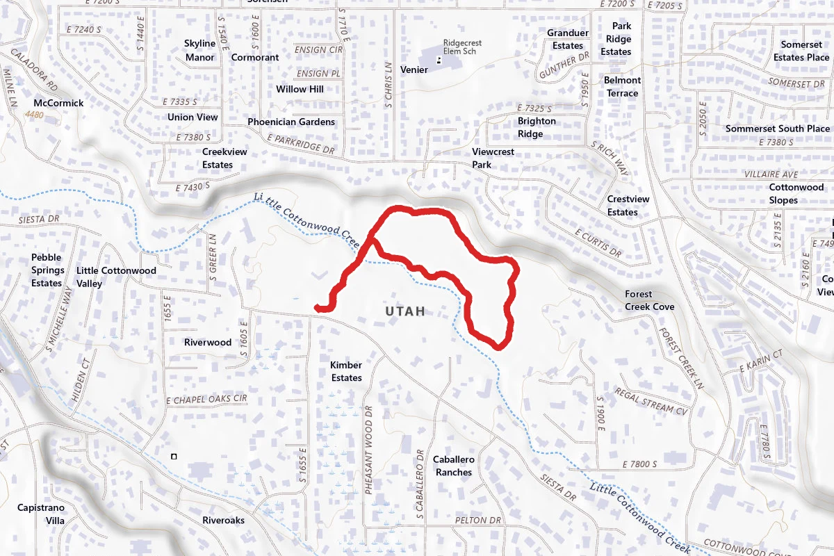 Crestwood Park Loop