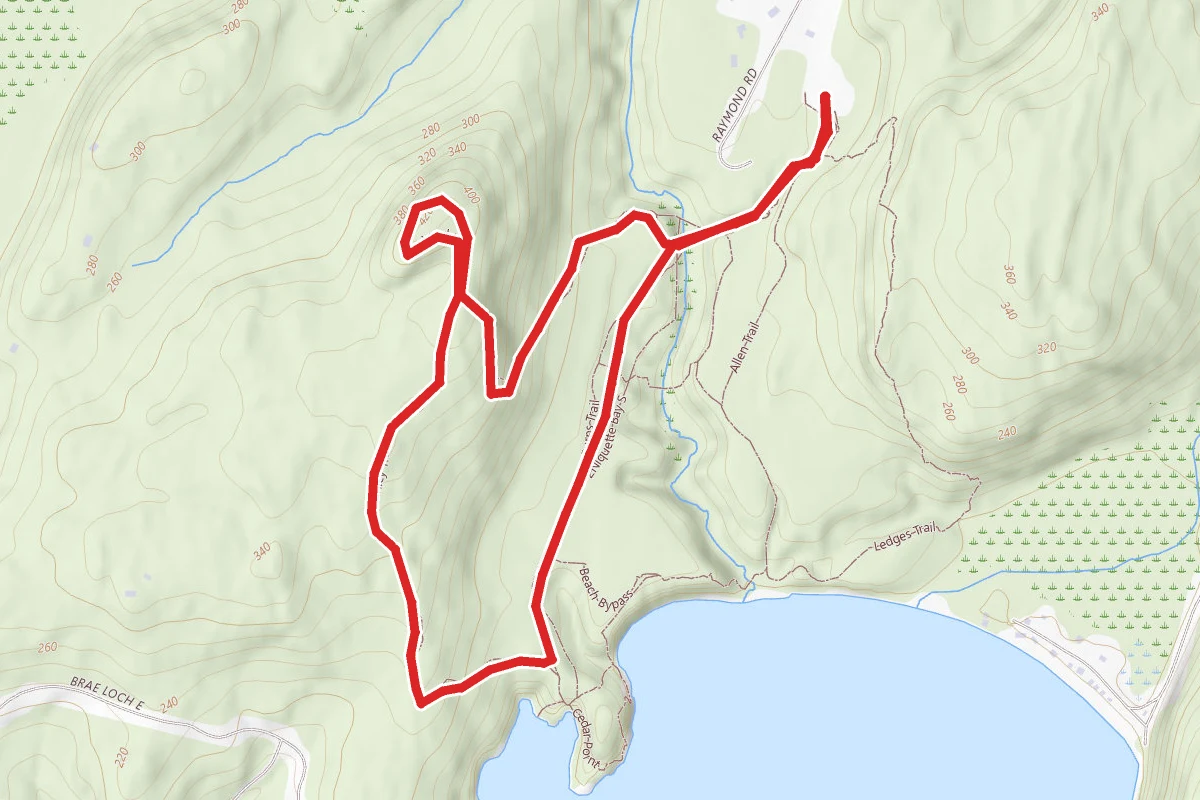 Muhley and Island View Loop Trail