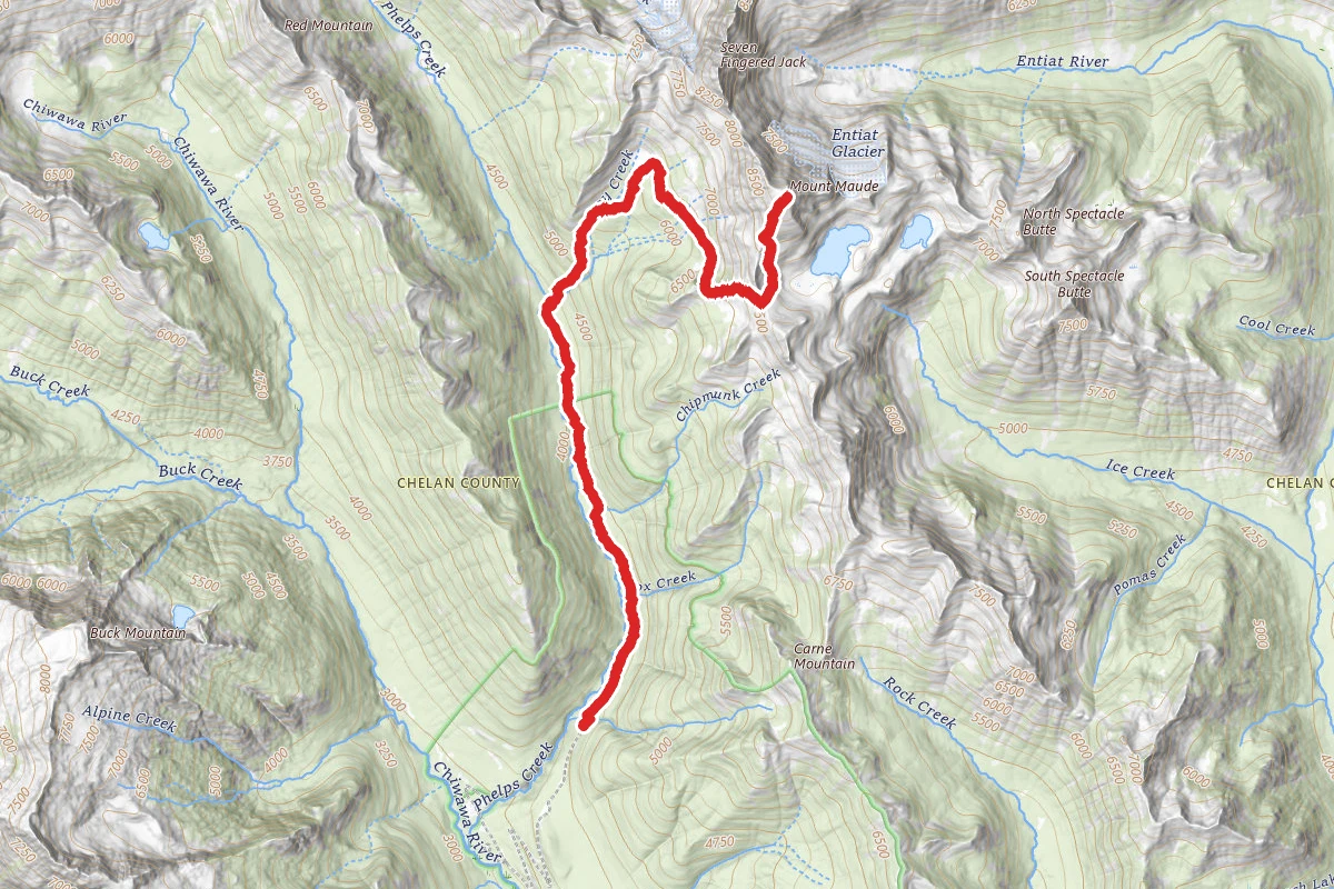 Mount Maude via Phelps Creek Trail