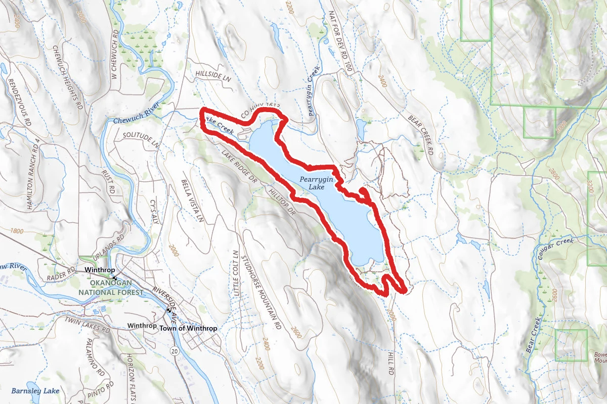 Pearrygin Lake Loop